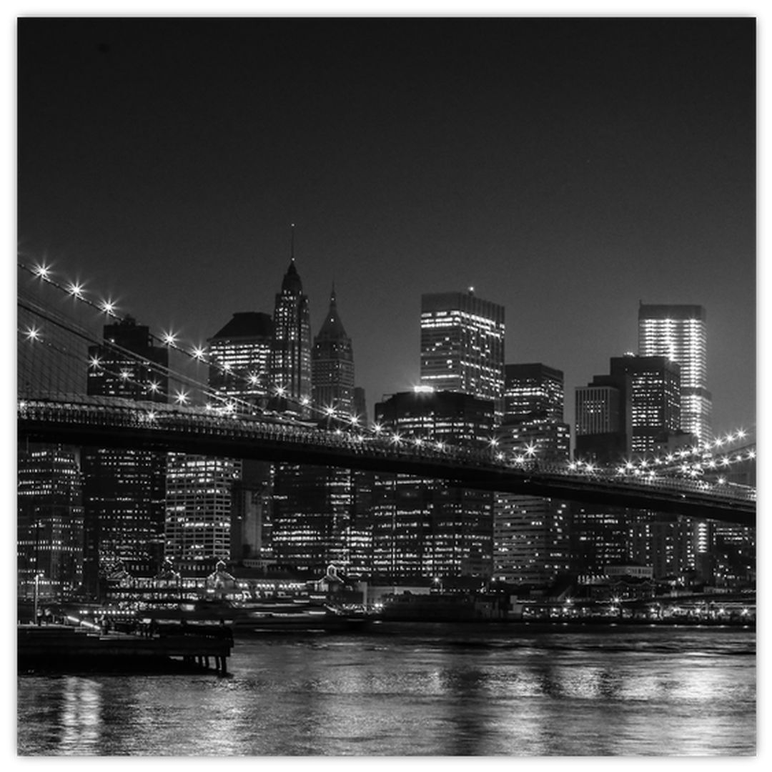 Obraz Brooklyn mostu v New Yorku (V020940V7070)
