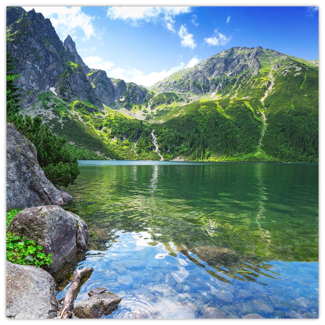 Obraz jezera v Tatrách (V021101V7070)