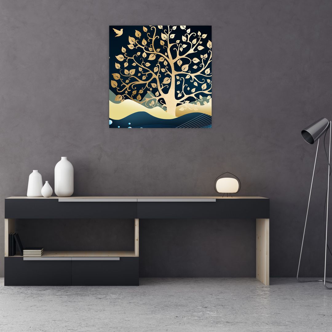 Obraz zlatého stromu (V022286V7070)