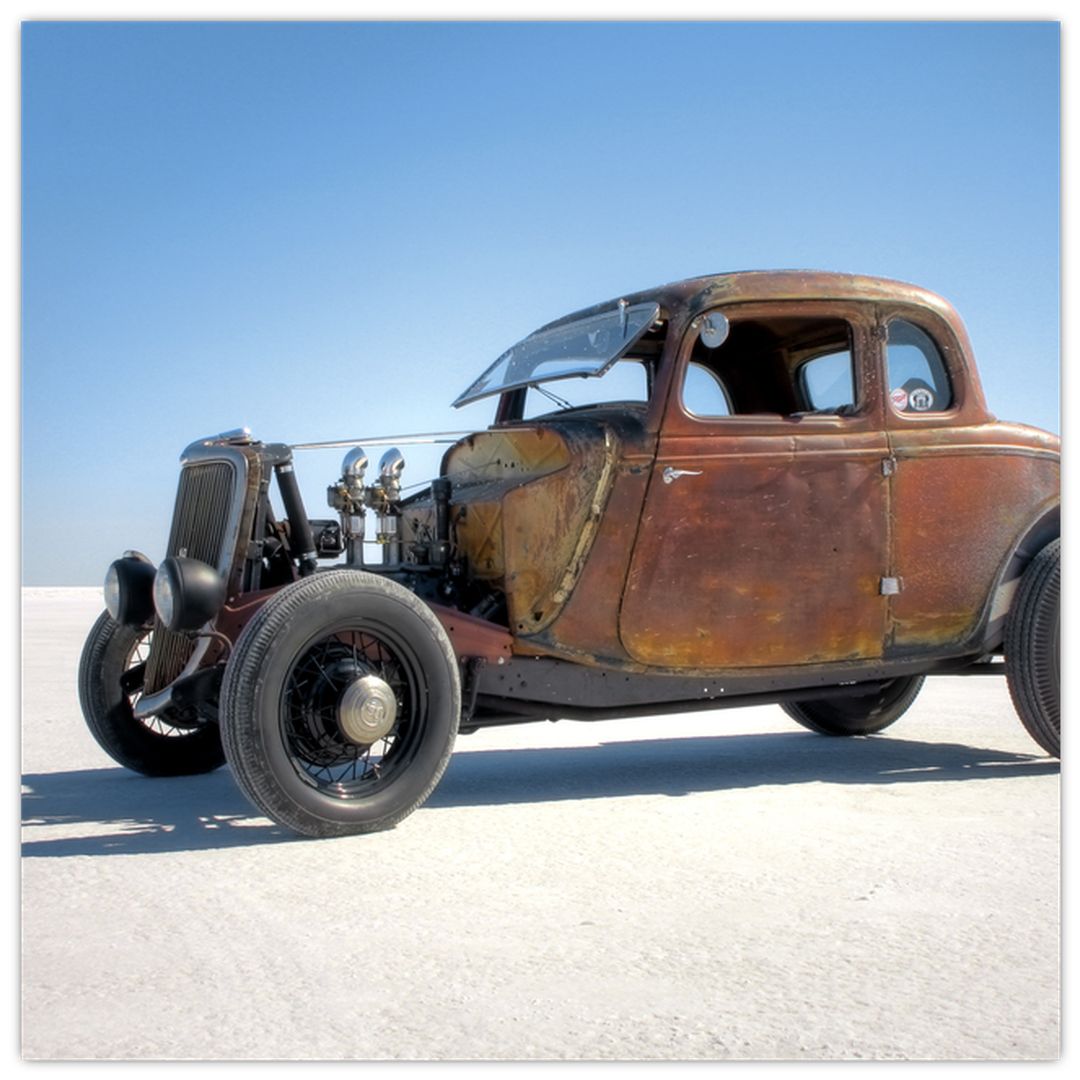 Tablou - Mașină în deșert (V022686V7070)