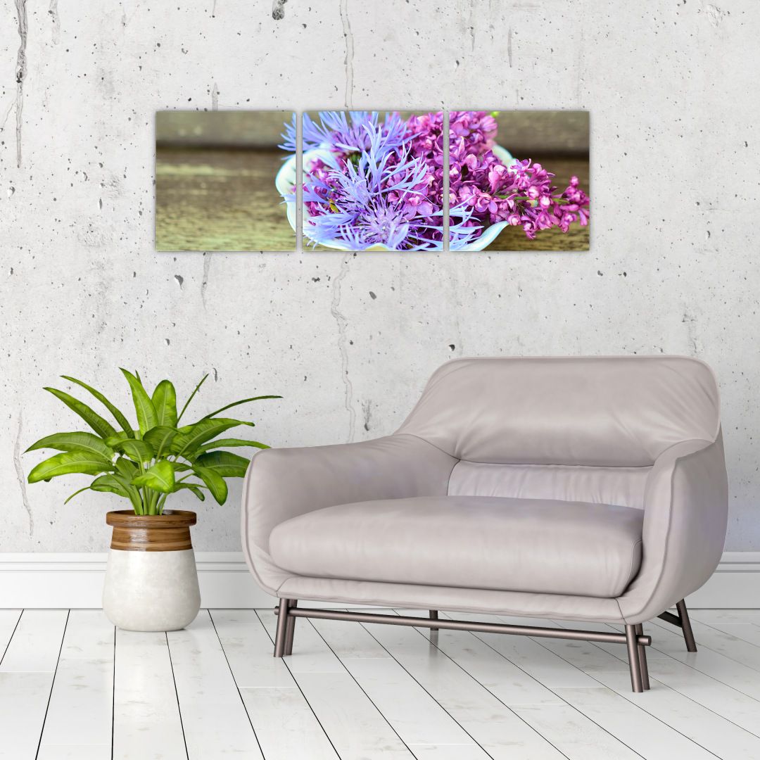Obraz - fialová rostlinka (V020582V9030)