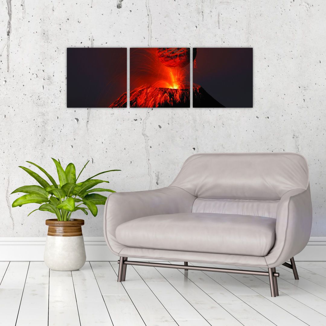 Obraz vulkánu (V020642V9030)