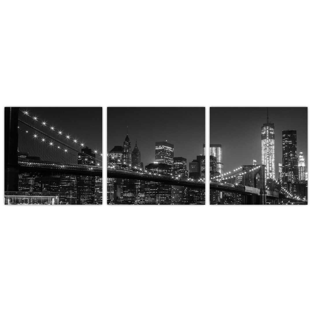 Obraz Brooklyn mostu v New Yorku (V020940V9030)