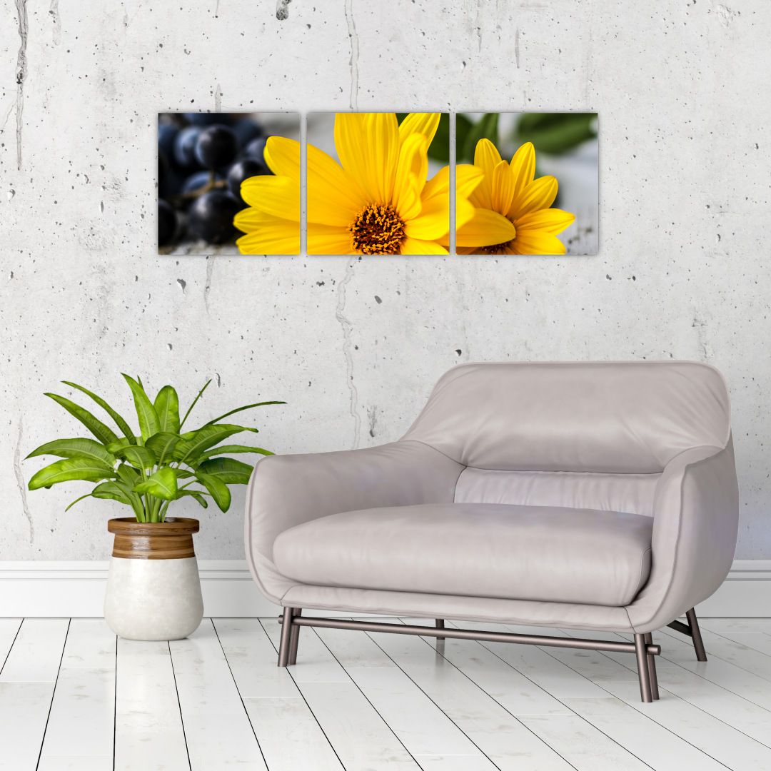 Obraz žluté květiny (V020952V9030)
