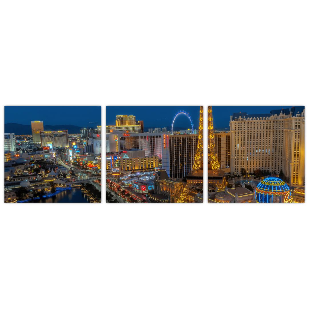 Obraz nočního Las Vegas (V021010V9030)