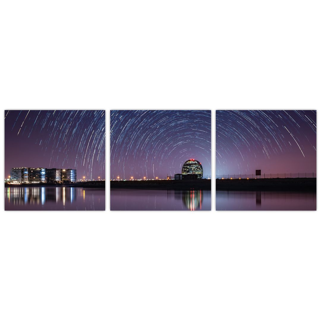 Obraz noční oblohy s hvězdami (V021018V9030)
