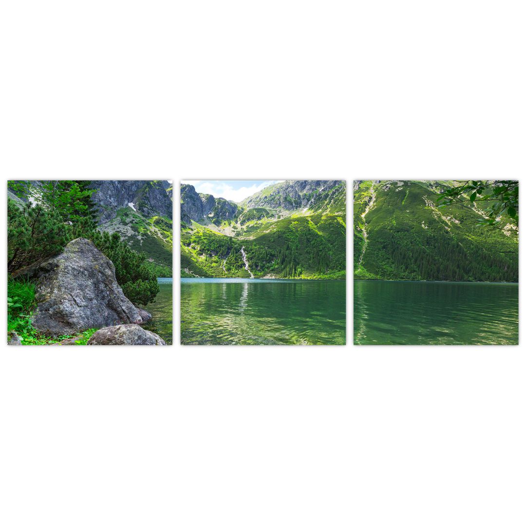 Obraz jezera v Tatrách (V021101V9030)