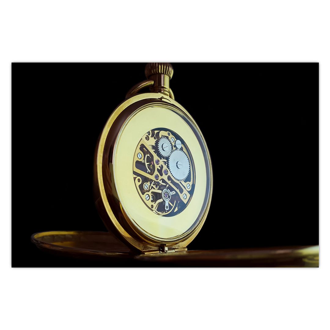 Obraz zlatých kapesních hodinek (V020569V9060)