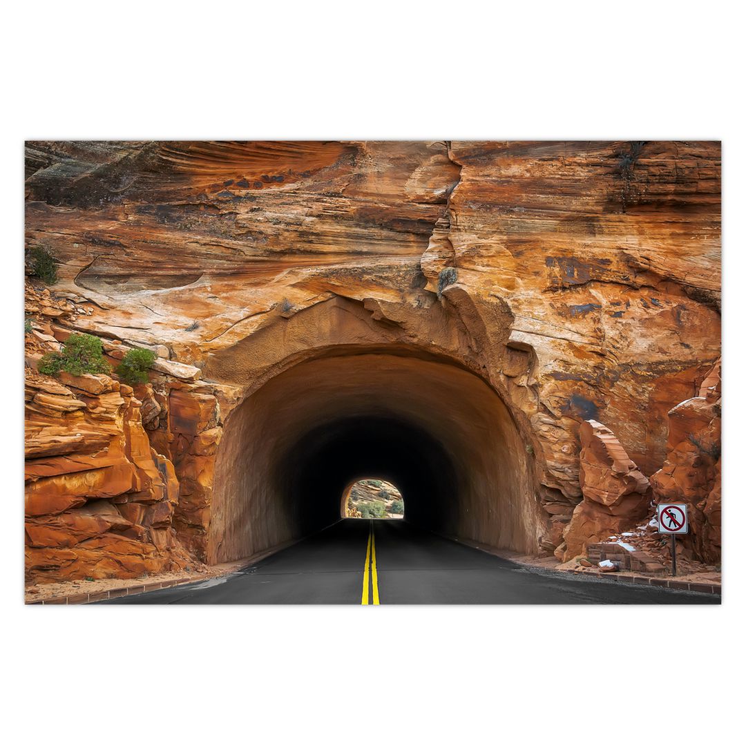 Obraz - tunel ve skále (V020581V9060)