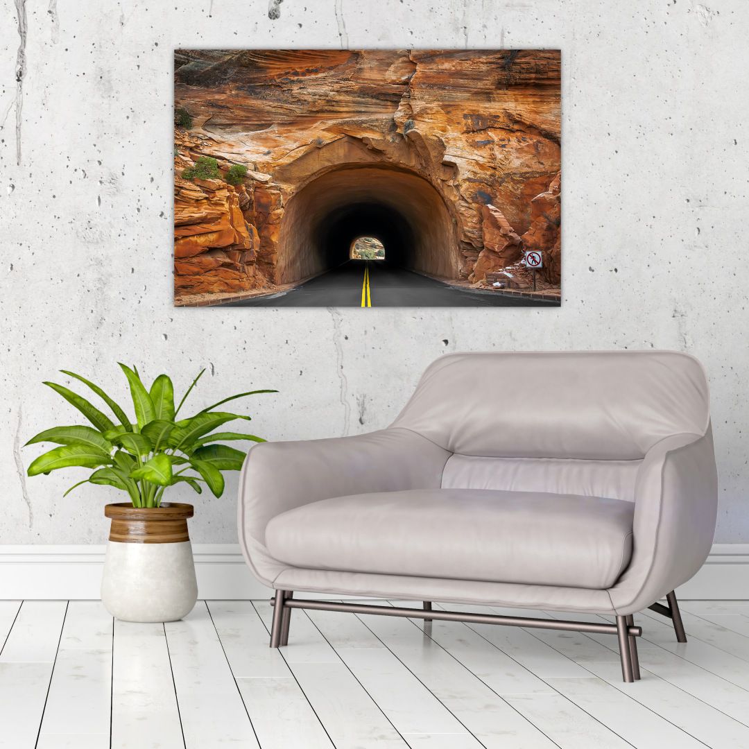 Obraz - tunel ve skále (V020581V9060)