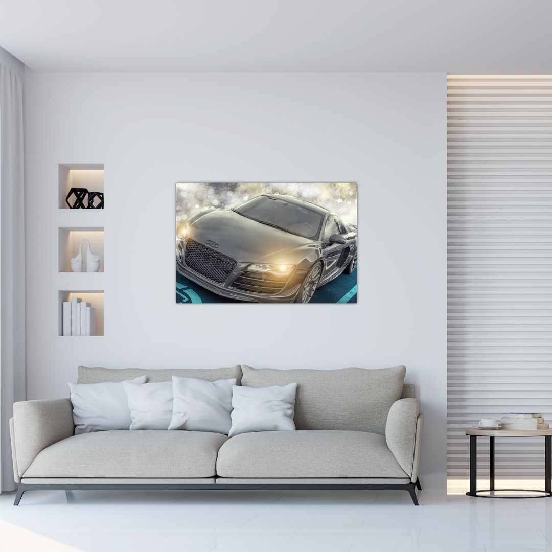 Obraz auta Audi - šedé (V020631V9060)