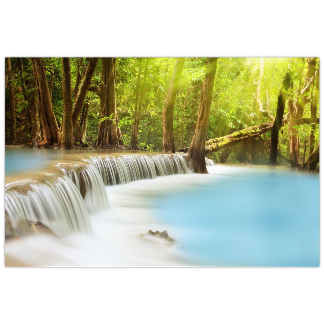 Obraz Huai Mae Kamin vodopádu v lese (V020933V9060)