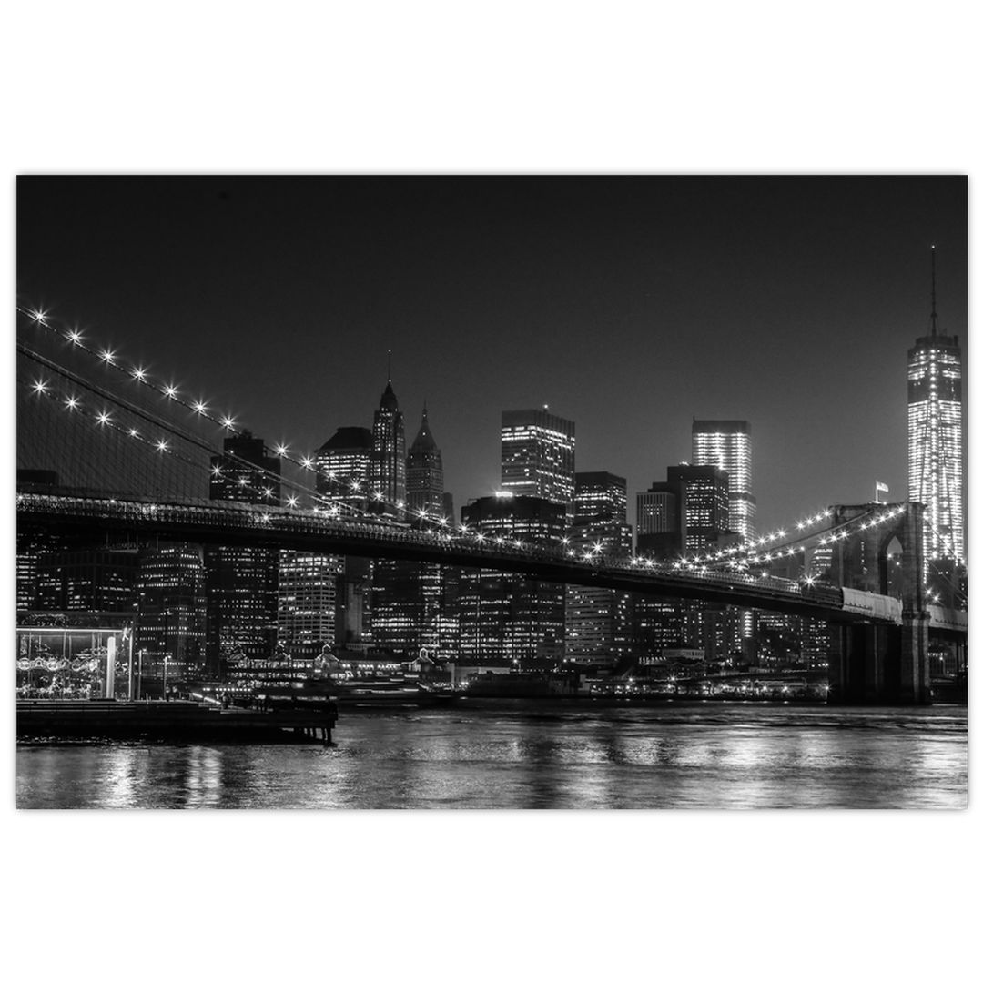 Obraz Brooklyn mostu v New Yorku (V020940V9060)