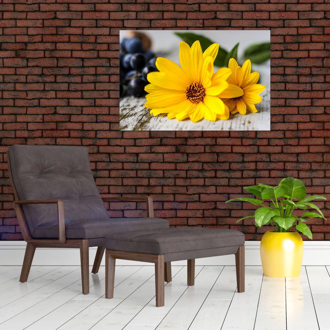 Obraz žluté květiny (V020952V9060)