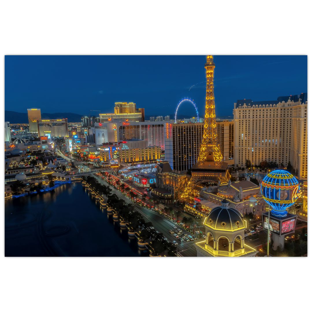 Obraz nočního Las Vegas (V021010V9060)