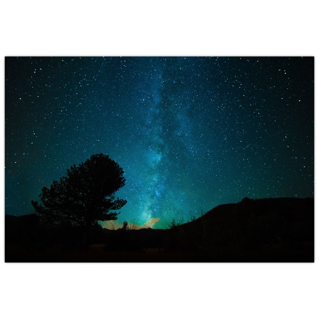 Obraz noční oblohy s hvězdami (V021100V9060)