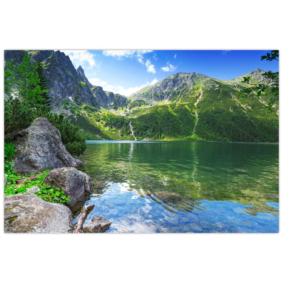 Obraz jezera v Tatrách (V021101V9060)