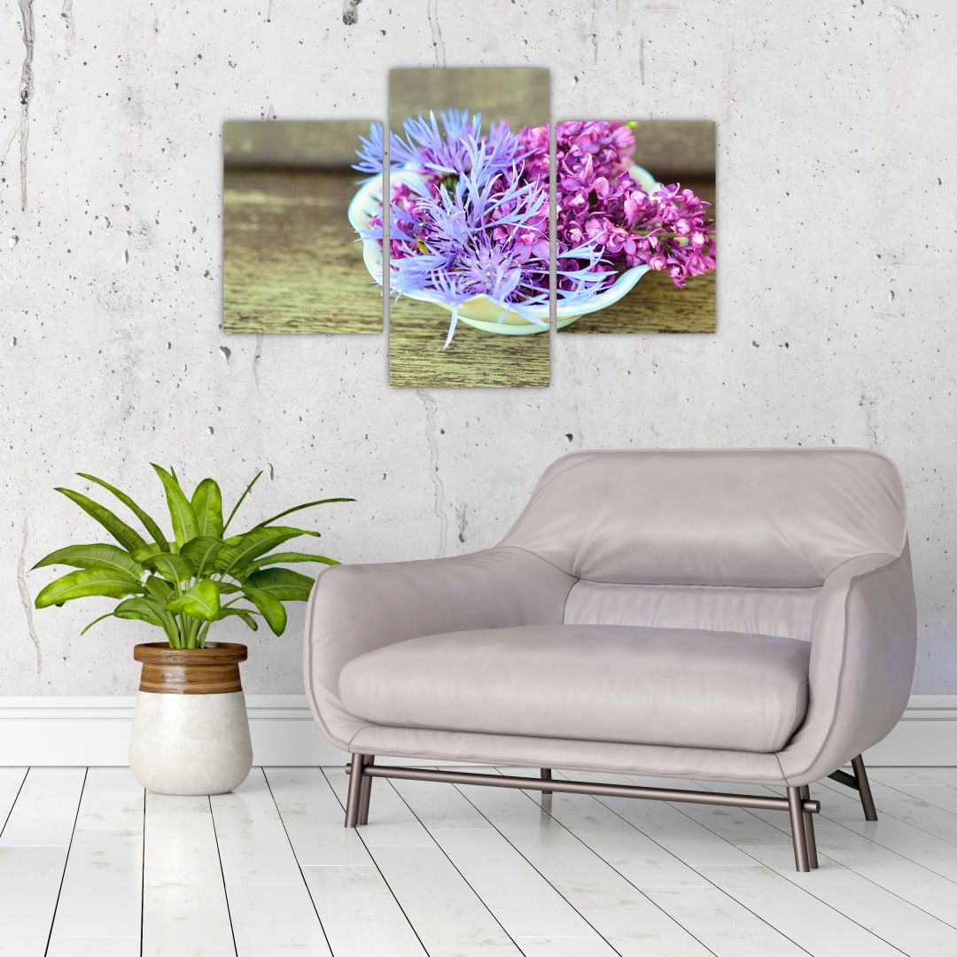 Obraz - fialová rostlinka (V020582V90603PCS)