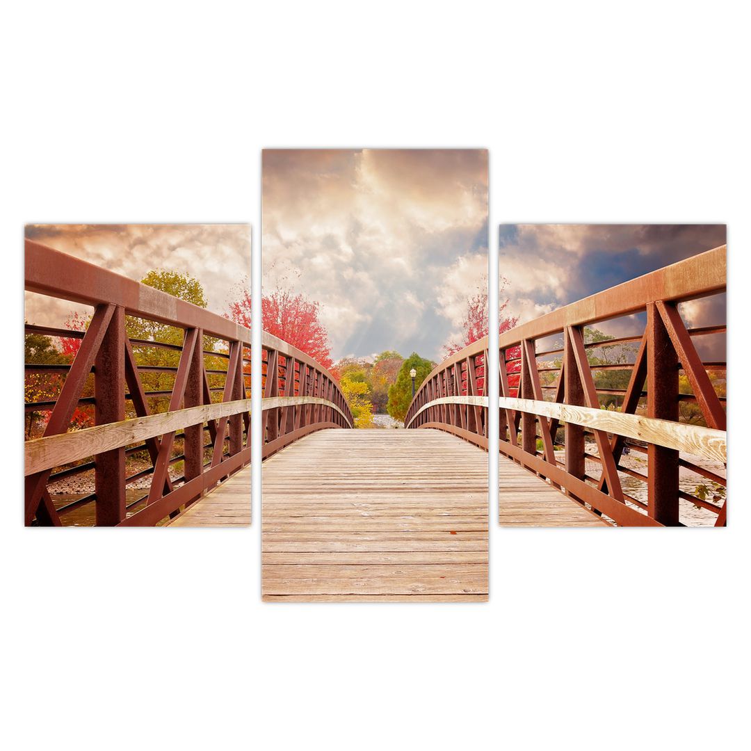 Obraz - dřevěný most (V020592V90603PCS)