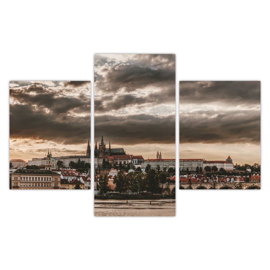 Obraz Pražského hradu v šeru (V020608V90603PCS)