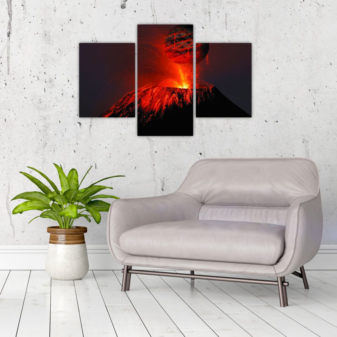 Obraz vulkánu (V020642V90603PCS)