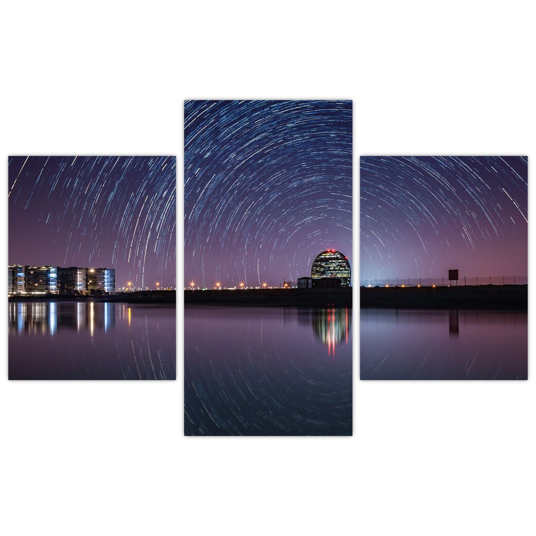 Obraz noční oblohy s hvězdami (V021018V90603PCS)