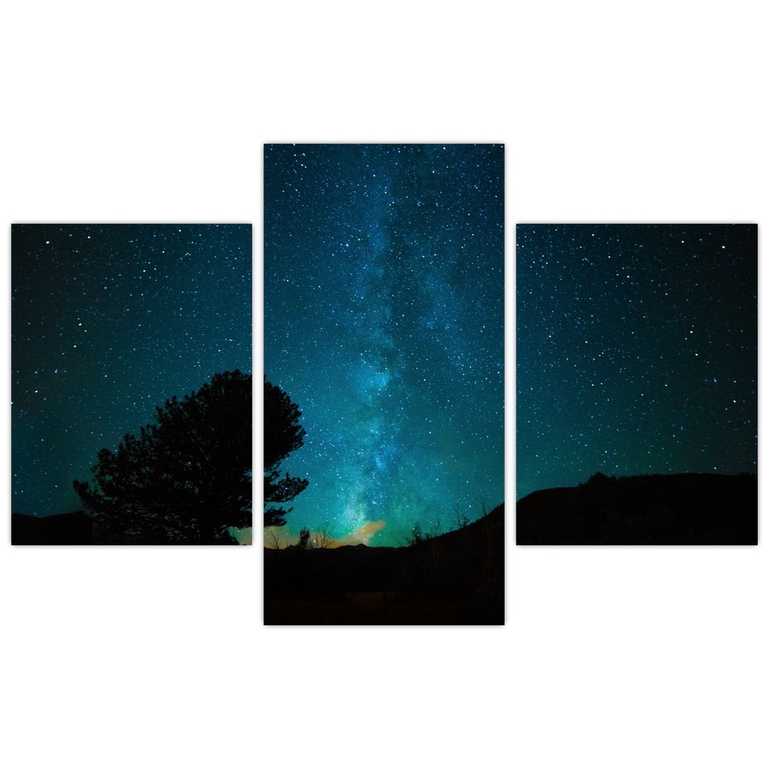 Obraz noční oblohy s hvězdami (V021100V90603PCS)